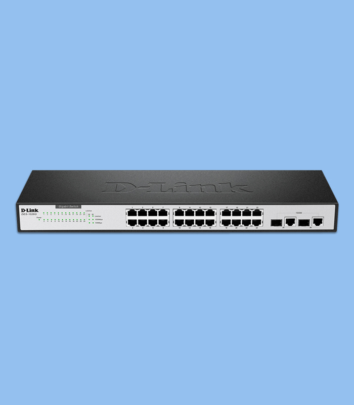 DES-1026GE_dlink_networkdidehban_04-61 سوییچ غیرمدیریتی DES-1026G/E دی لینک - Image 1