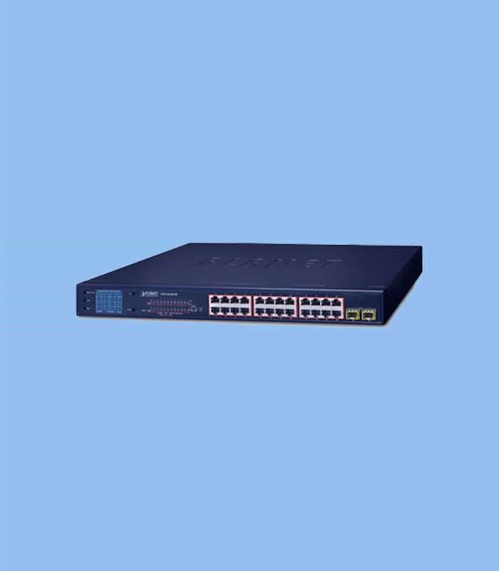 Planet-GSW-2620VHP-Dahua-Networkdideban-02-11 سوئیچ پلنت Planet GSW-2620VHP - Image 1