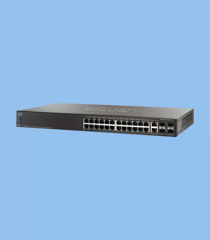 SG500-28-K9-G5-Cisco-Networkdideban-2-39 سوئیچ SG500-28-K9-G5 سیسکو - Image 1