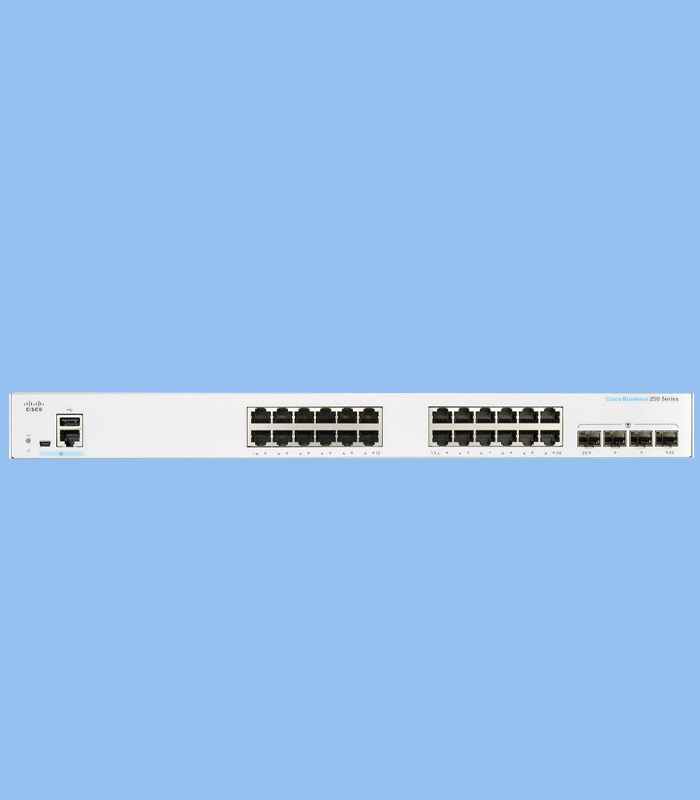 cisco-CBS250-24P-E-4G-3-35 سوئیچ CBS250-24P-E-4G سیسکو - Image 1