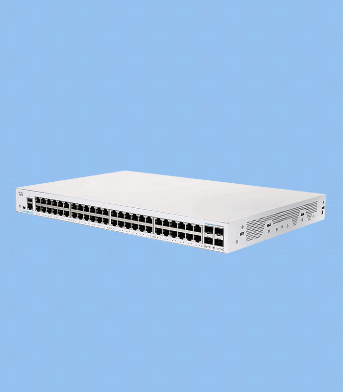 cisco-switch-CBS350-48T-4G-1-27 سوئیچ CBS350-48T-4G سیسکو - Image 1