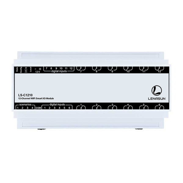 c1210 کنترلر رله هوشمند با وای فای و اینترنت مدل LS-C1210 - Image 1